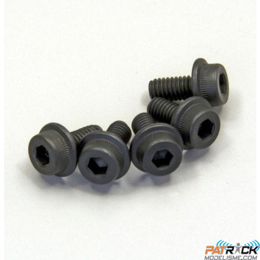 Vis BTR 4X8mm tête EPAULEE 5 pièces