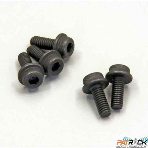 VIS METAL M4X10 TETE BTR EPAULEE 5 pièces