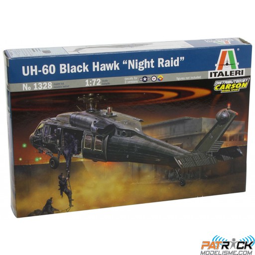 1/72e Italeri UH-60 Black Hawk "Night Raid"
