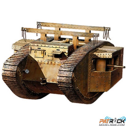1/72e Master box MK I Male British tank, bande de Gaza