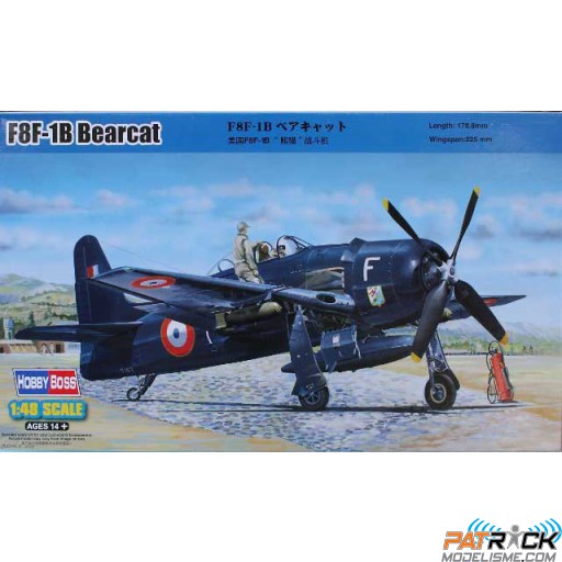 1/48e Hobby boss F8F-1B Bearcat Français