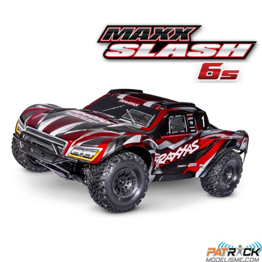 Traxxas Maxx Slash 6S 4WD Brushless TQi TSM RTR Rouge
