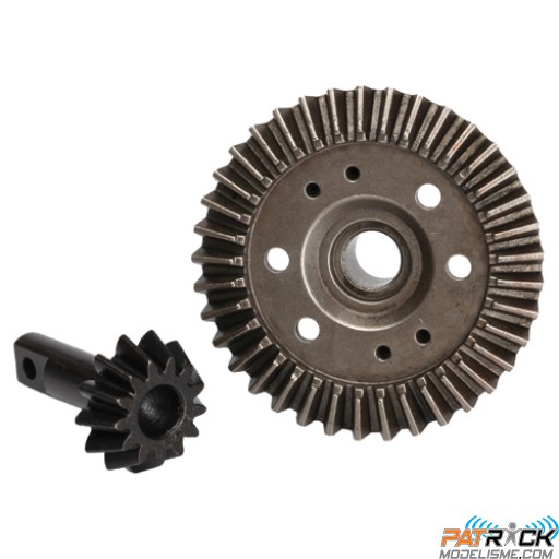Couronne conique et pignon d'attaque - TRAXXAS