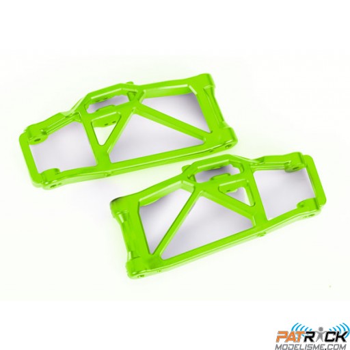 Triangles de suspension inferieur gauche et droit verts (x2) – Maxx Slash