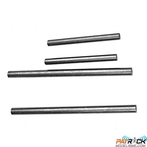 Axe charnière bras de suspension (long et court) (2 jeux) - Wheel’it/Monst’it