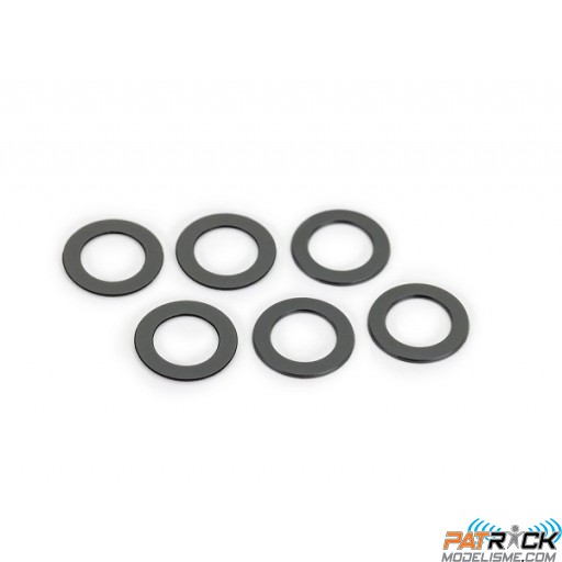 Rondelles téflon 6,5X10X0.5mm (6)