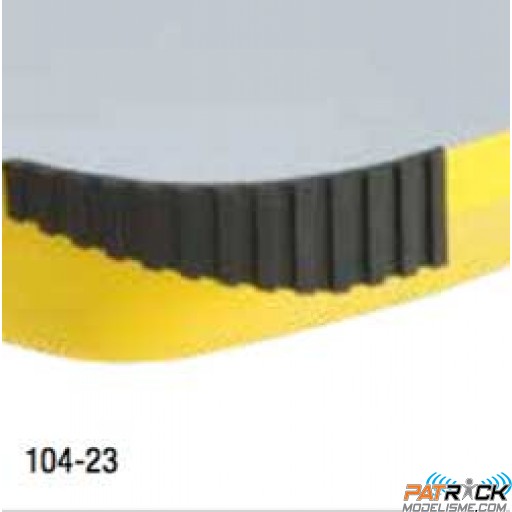 Liston caoutchouc 300x75mm épaisseur 3.1mm