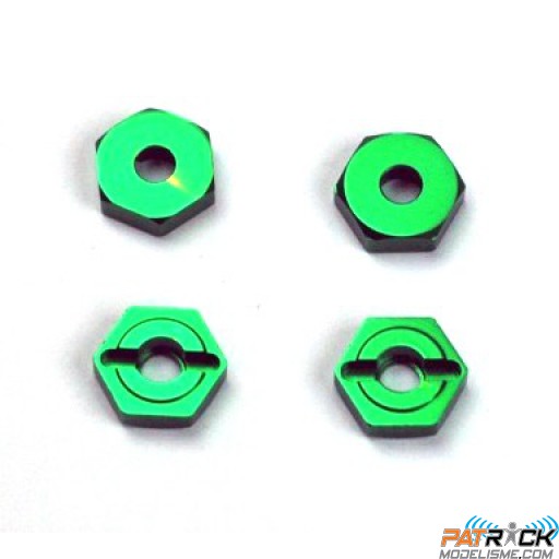 Moyeu de roue alu (4pcs) - Wheel’it/Monst’it