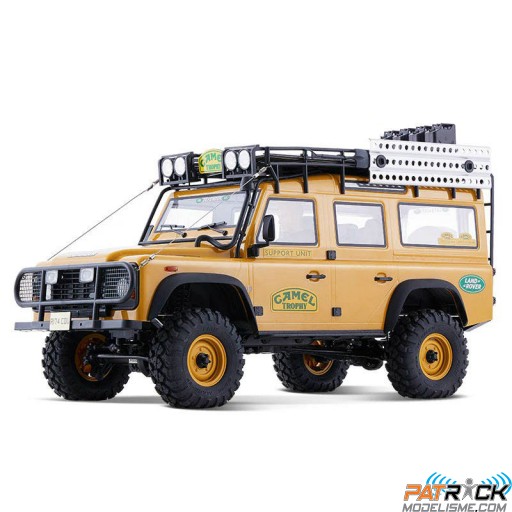 FMS 1/10 Land Rover Defender 110 FCX10 Scaler ARTR kit (RS) Camel Trophy