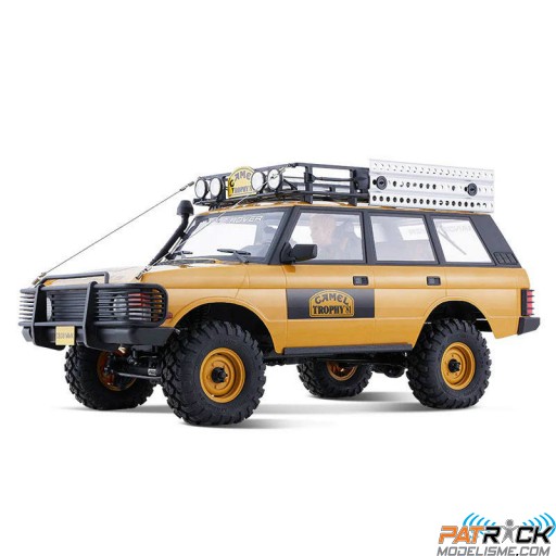 FMS 1/10 Land Rover Range Rover FCX10 Scaler ARTR kit (RS) Camel Trophy SUR-COMMANDE