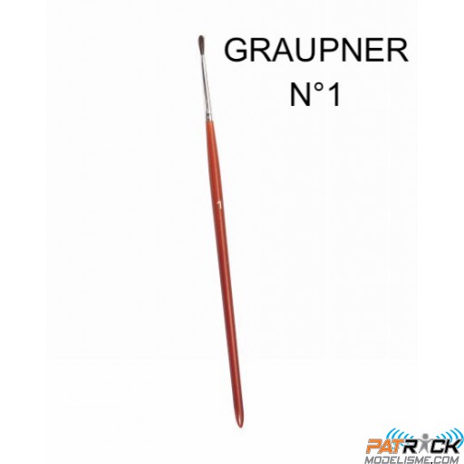 Pinceau Graupner N°1 spécial maquette