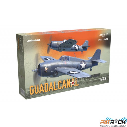 1/48e Eduard F4F-4 Wildcat GUADALCANAL DUAL COMBO
