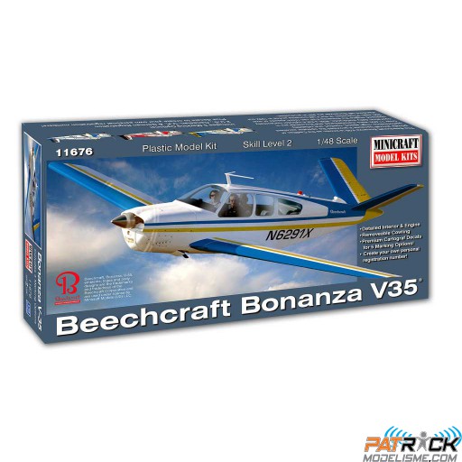 1/48e Minicraft Beechcraft Bonanza V35