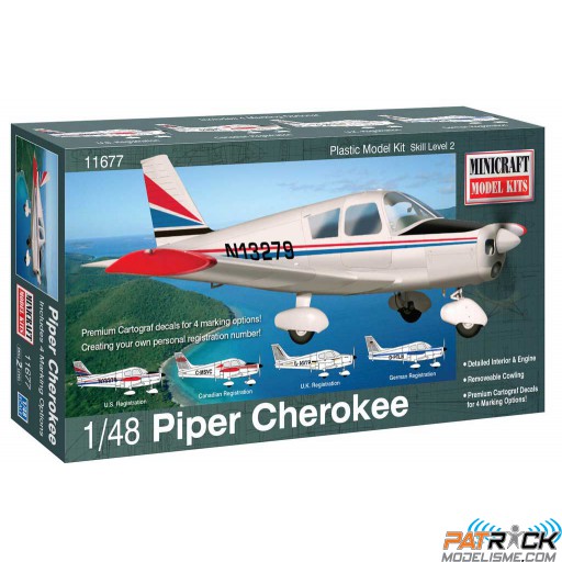 1/48e Minicraft Piper Cherokee