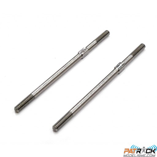 Turnbuckle 65mm titanium (2) SERPENT 902129