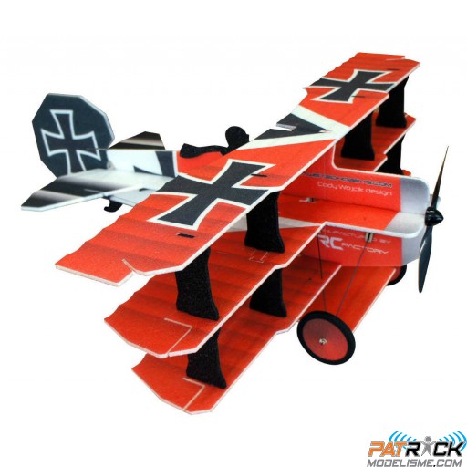 RC Factory Crack Fokker "Red Baron" 890mm Kit