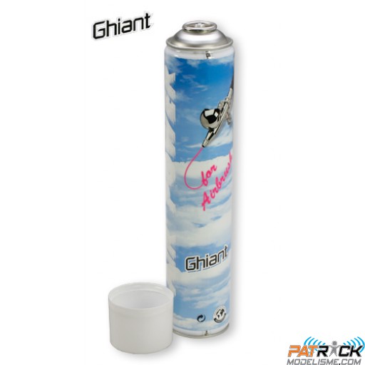Bombe air comprimé pour aérographe 750mL