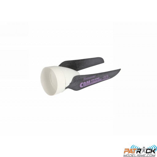 Hélice repliable Cam Folding Prop 5.5x4" L 14x10 cm, axe 2,3mm