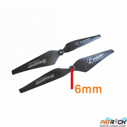 Hélices Graupner COPTER PROP 9x4" - 6 mm drone (la paire)