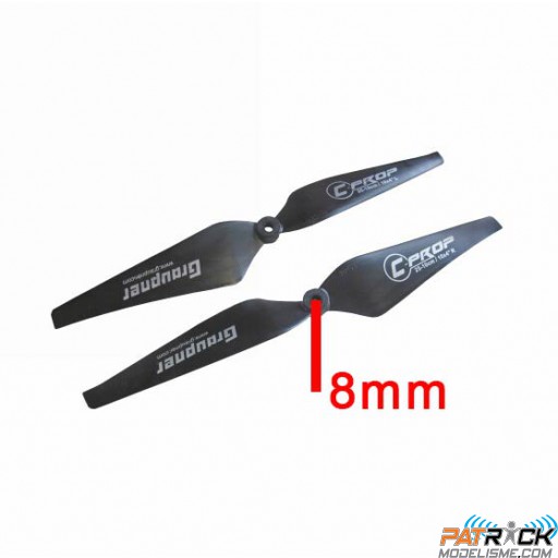 Hélices Graupner COPTER PROP 9x4" - 8 mm drone (la paire)