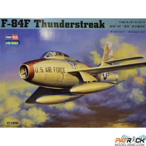 1/48e Hobby boss F-84F Thunderstread