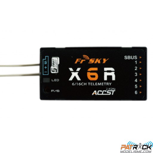 Récepteur FrSky X6R ACCST 2.4 GHZ