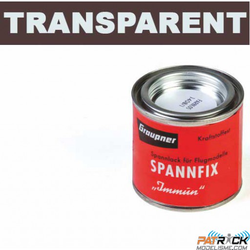Enduit nitrocellulosique incolore Spannfix Graupner 100ml