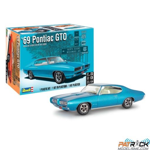 1/24e Revell 1969 Pontiac GTO "The Judge" 2N1