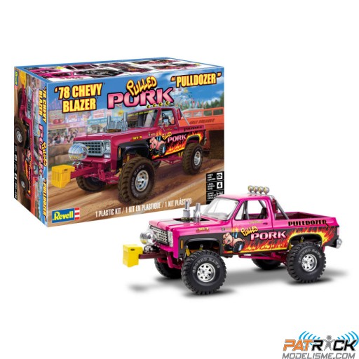 1/24e Revell 1978 Chevy Blazer Pulldozer