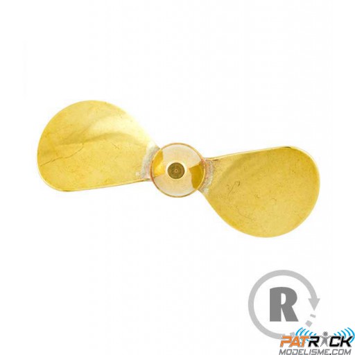Hélice Raboesch bipale laiton 35/M4/D pas 35,9 type A