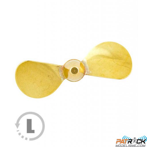 Hélice Raboesch bipale laiton 35/M4/G pas 35,9 type A