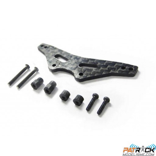 Support d'amortisseur avant en carbone Carisma GT24B