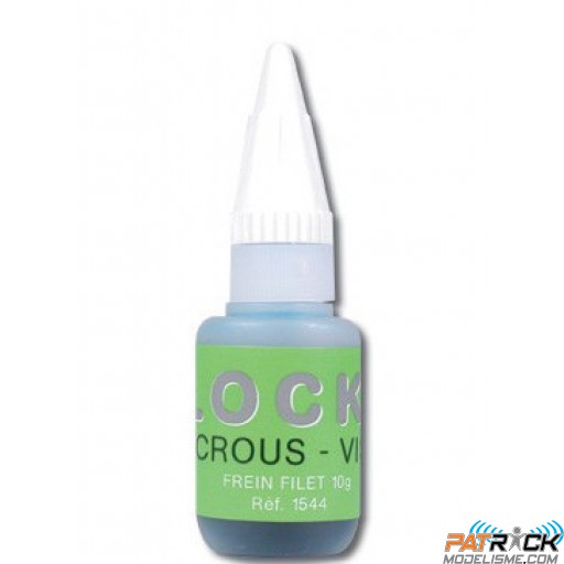 Résine anaérobie LOCKY bleue haute résistance, frein filet. 10gr (moyen)