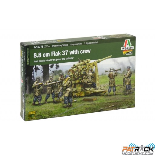 1/56e Italeri FlaK 37 88mm
