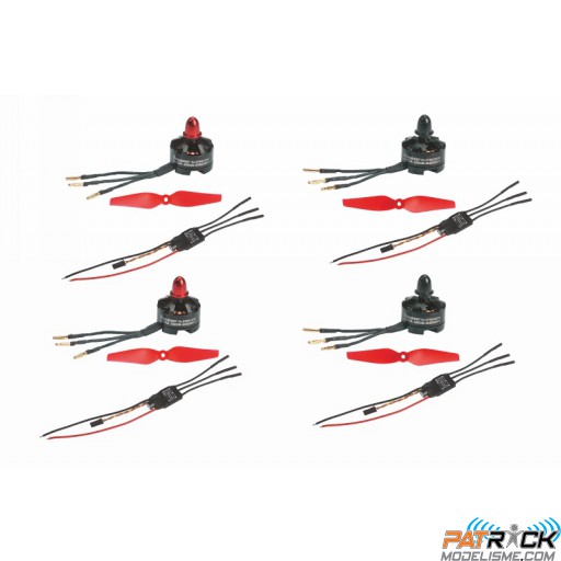 Combo motorisation Graupner 2806 Multicopter classe 250 