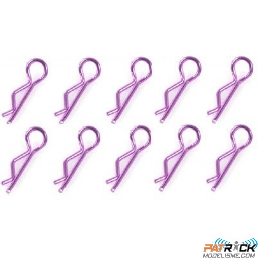 CLIPS CARROSSERIE 1/8 VIOLET