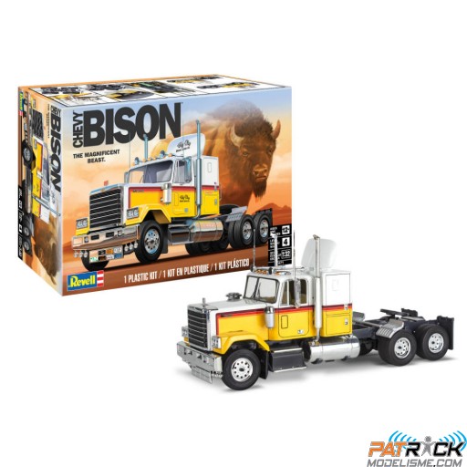 1/32e Revell 1985 Chevy Bison Semi Truck