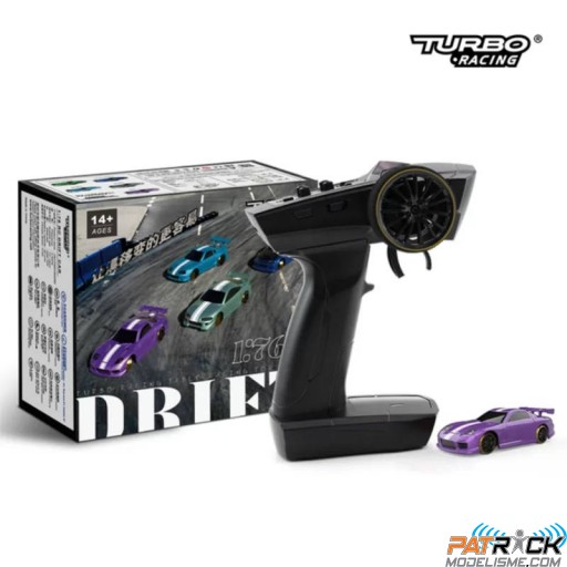 Turbo Racing Micro Drift Violette 1/76e