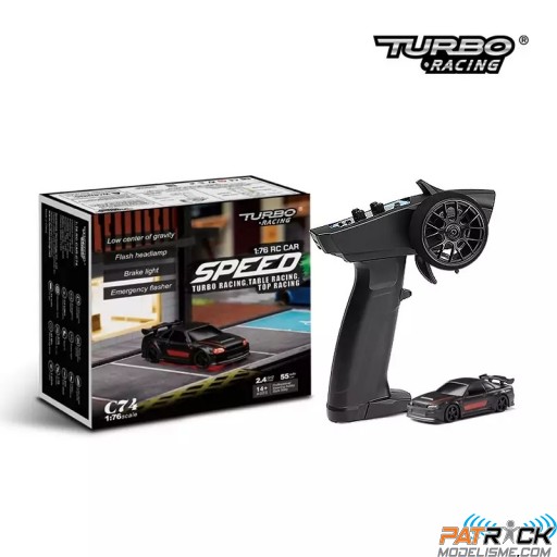Turbo Racing Micro Sport Noire 1/76e