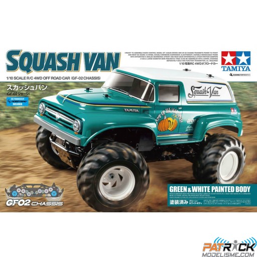 Tamiya Squash Van GF02 1/10e Kit à monter