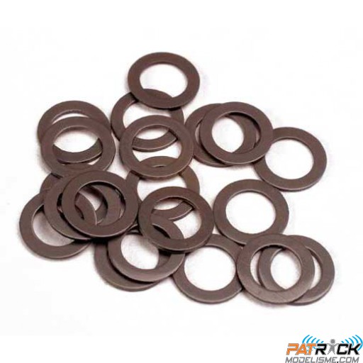 Rondelles de calage téflon 5X8X0.5MM