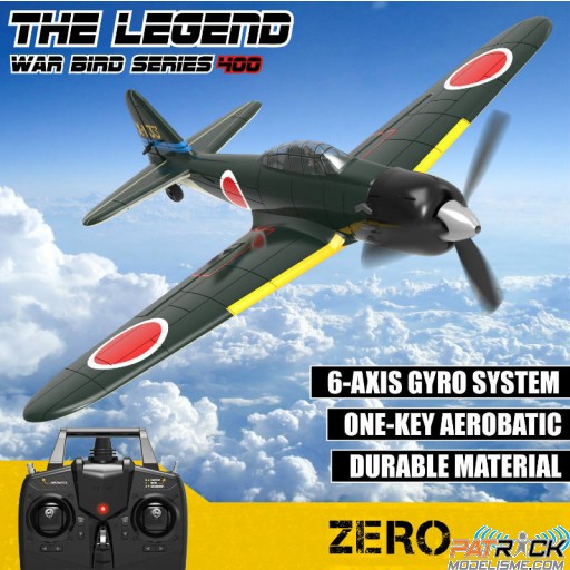 Volantex Mitsubishi Zero 6 Axes Gyro EPP - Prêt à voler