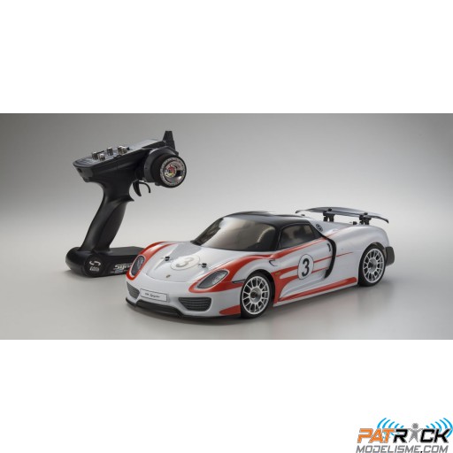 FAZER VE READYSET PORSCHE 918 SPYDER WEISSACH (KT200/BATT/CHARGEUR)