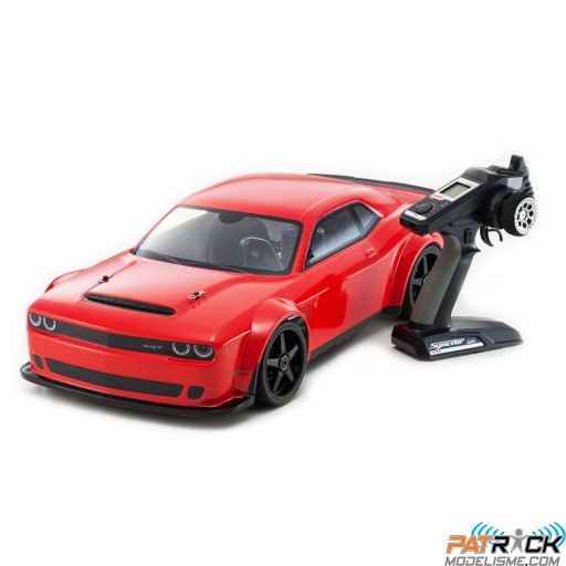Kyosho INFERNO GT2 RACE SPECS DODGE CHALLENGER SRT DEMON GP - Moteur KE25 4cc
