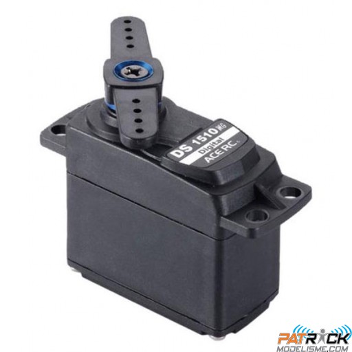 Servo AceRC DS1510MG 10kg.cm -0.15 s/60° - métal