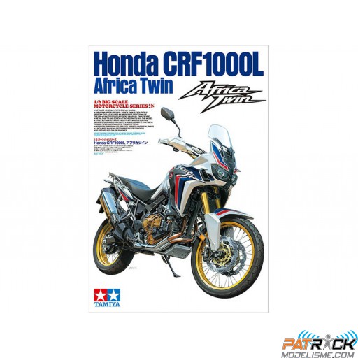 1/6e Tamiya Honda CRF1000L Africa Twin SUR-COMMANDE