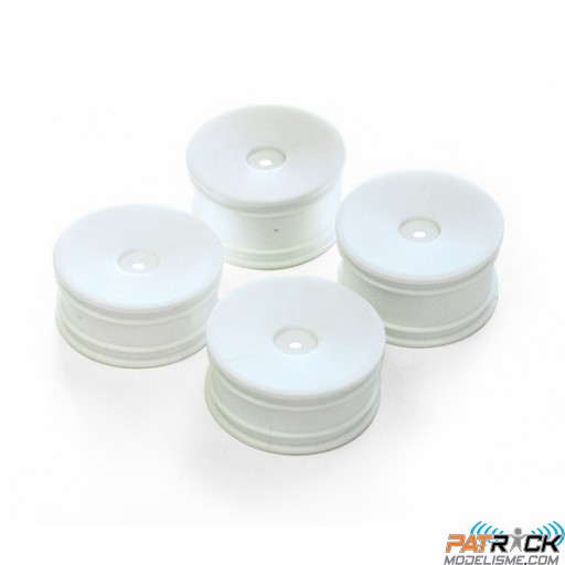 Jeu de quatre jantes blanches GT14B