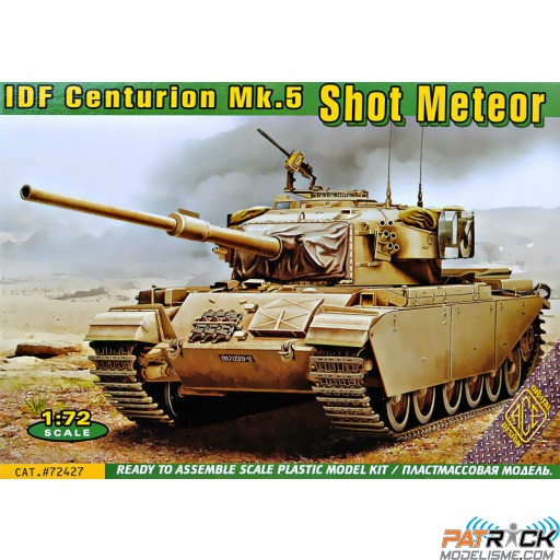 1/72e Ace Models Char IDF Centurion MK.5 Shot Meteor