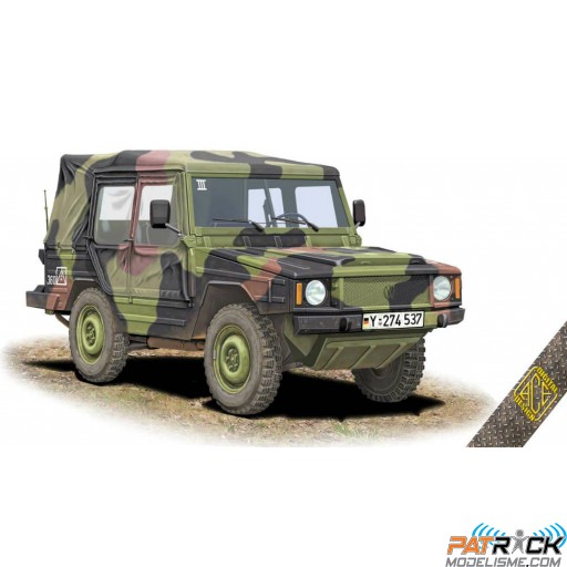 1/35e Ace Models Iltis 0.5T Light Truck 4x4 (Forces française en en Allemagne)