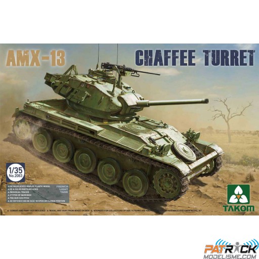 1/35e Takom Char léger FRANÇAIS AMX-13 Tourelle Chaffee Guerre d'Algérie